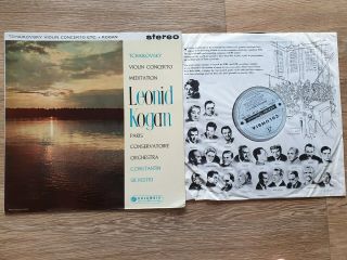 Sax 2323 Tchaikovsky Violin Concerto Kogan B/s