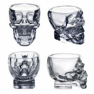 Shot Glass Cup Crystal Skull Head For Home Bar Party Whiskey Wine Vodka Drinking