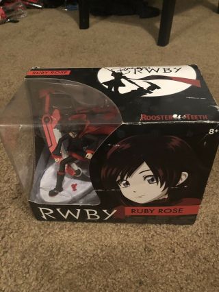 Rwby Ruby Rose Figure Series 1 Mcfarlane Signed By Burnie Burns