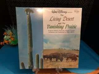 Walt Disney: The Living Desert / The Vanishing Prairie Lp Still - Rare