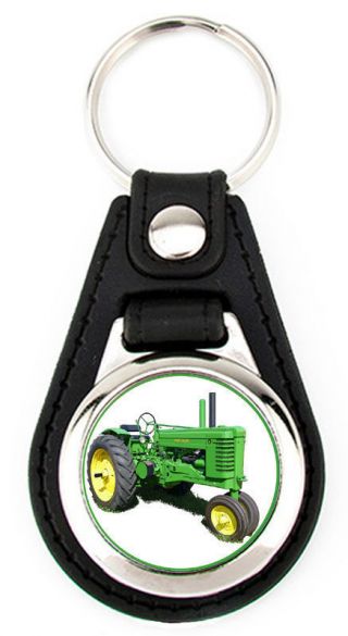 John Deere Model A Styled Keychain Key Fob