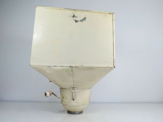 Vintage Hoosier Flour Sifter Bin Cabinet Cupboard Antique Hardware Metal Tin