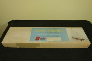Vintage Sterling Models 51 " Yacht America R/c Ship Kit - Cat.  B - 22m
