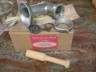 Vintage Kitchenaid Hobart Metal Food Chopper Meat Grinder Attachment Fc
