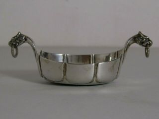 Marius Hammer Solid 830 Silver Viking Ship Bowl Salt Cellar Norway Mid Century