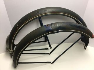 Vintage Monark Bicycle 26” Fenders Fenderset Deluxe Bike