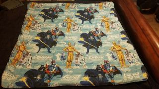 Star Wars The Empire Strikes Back Comforter Blanket Vintage Jedi Disney